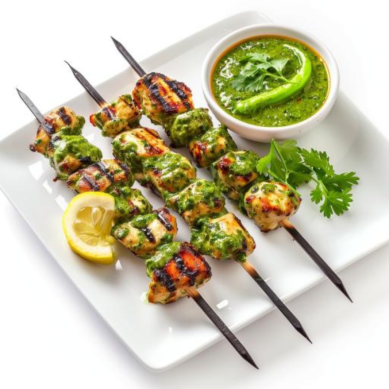 Chicken Green Boti